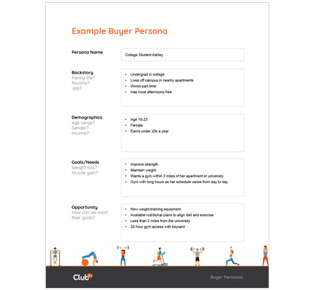 Buyer Persona Templates (For Clubs)